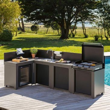Plancha module cuisine d'extérieur - ENO