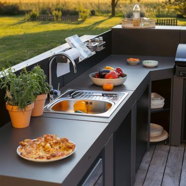 Plancha module cuisine d'extérieur - ENO
