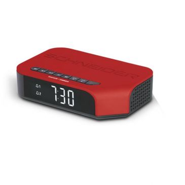 Radio-réveil double alarme - SCHNEIDER